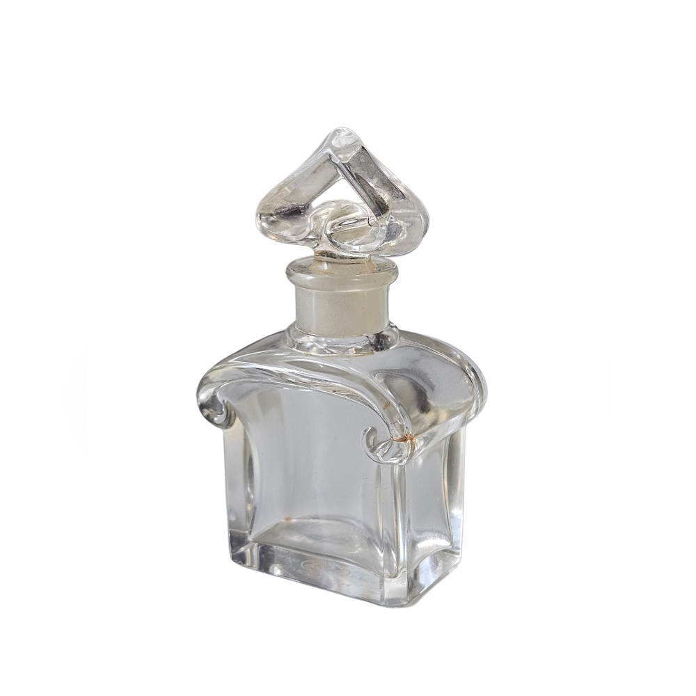 Guerlain Paris Baccarat Crystal Perfume Fragrance Bottle France Eau De Parfum